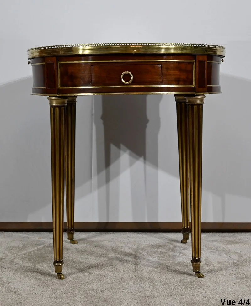 Table Bouillotte en Acajou, époque Louis XVI – XVIIIe