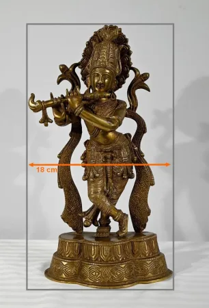 BRONZE-KRISHNA
