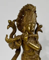 BRONZE-KRISHNA