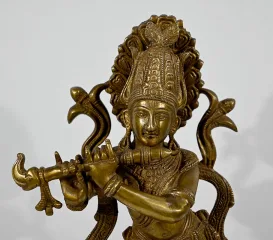 BRONZE-KRISHNA
