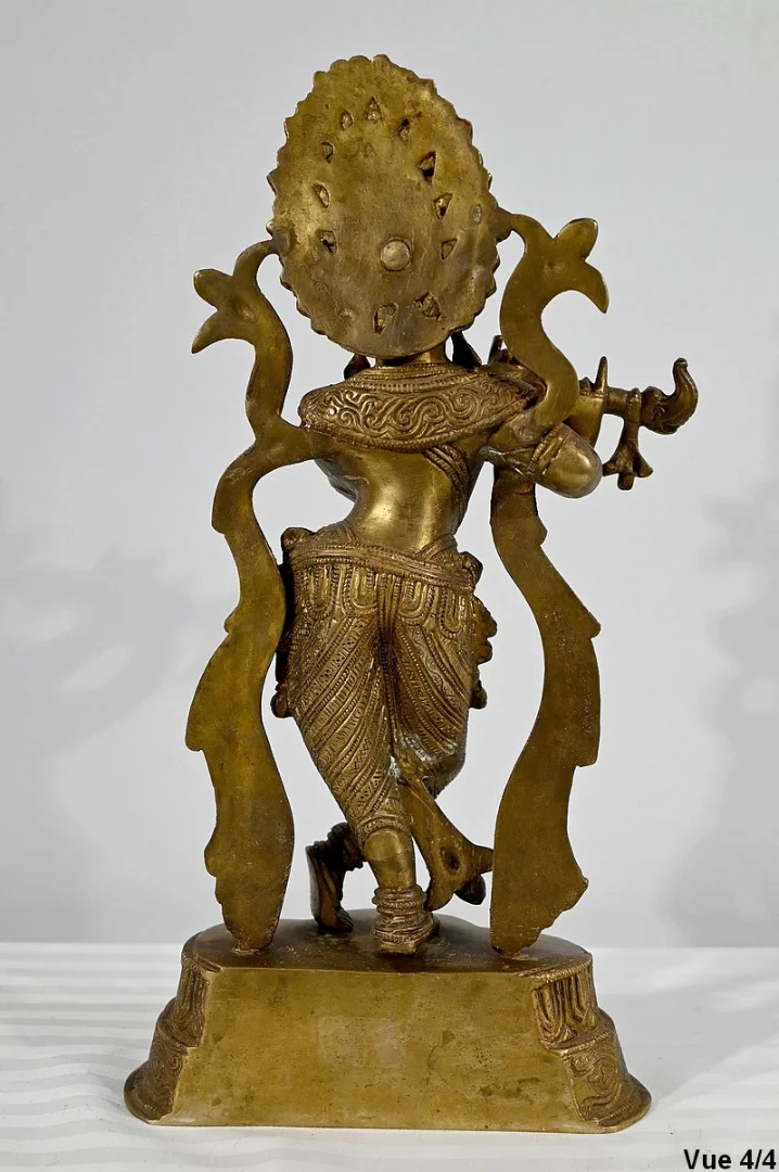 Bronze « Krishna » - Fin XIXe