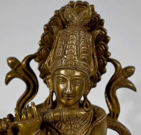 BRONZE-KRISHNA