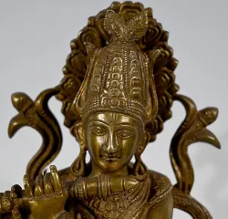 BRONZE-KRISHNA