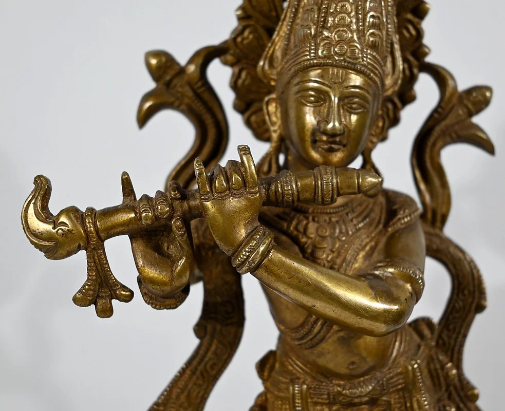 Bronze « Krishna » - Fin XIXe