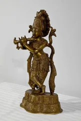 BRONZE-KRISHNA