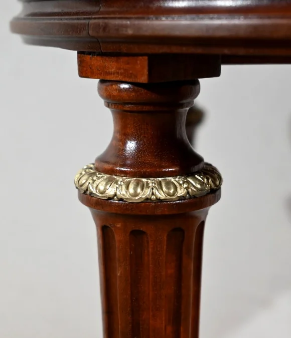 LOUIS XVI STYLE DRUM TABLE