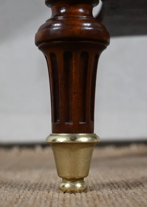 LOUIS XVI STYLE DRUM TABLE
