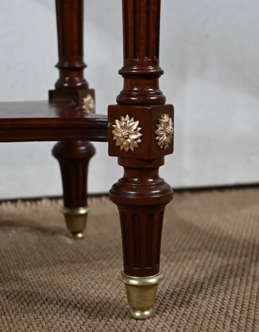 LOUIS XVI STYLE DRUM TABLE