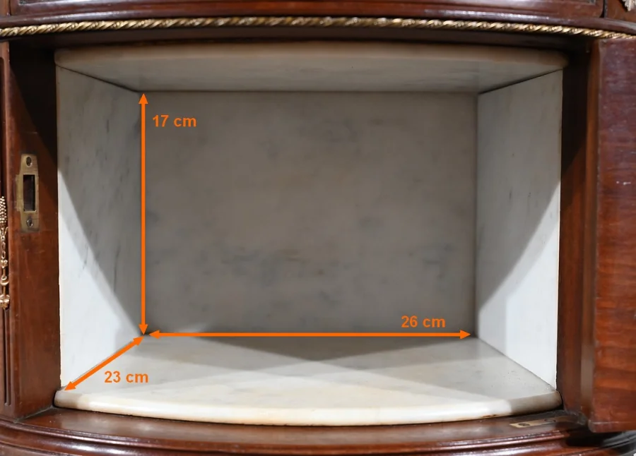 LOUIS XVI STYLE DRUM TABLE