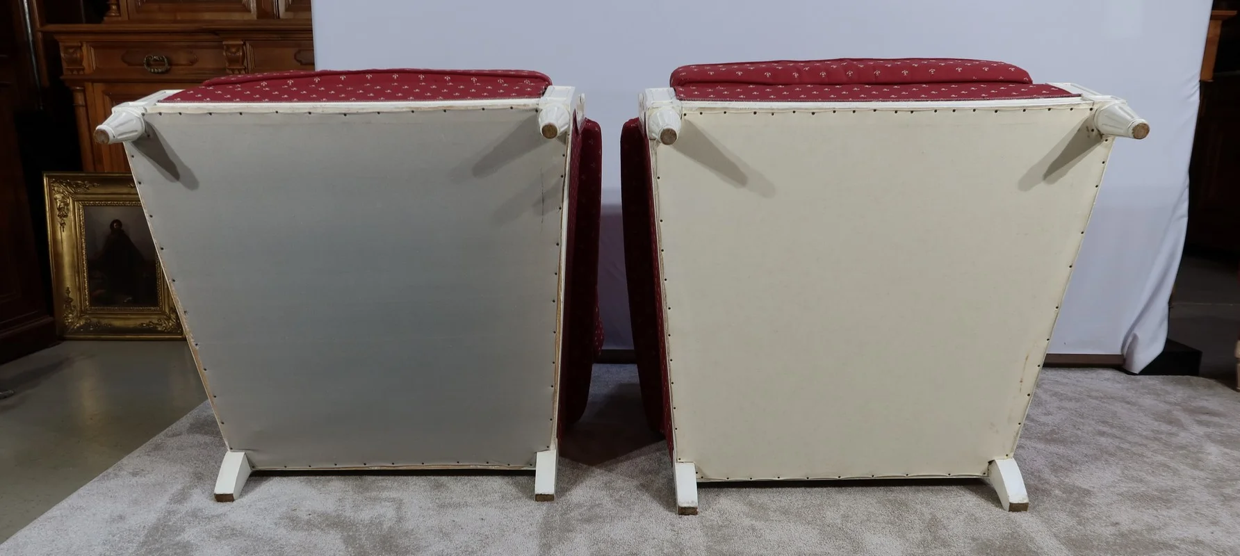 PAAR STOELEN IN LOUIS XVI-STIJL