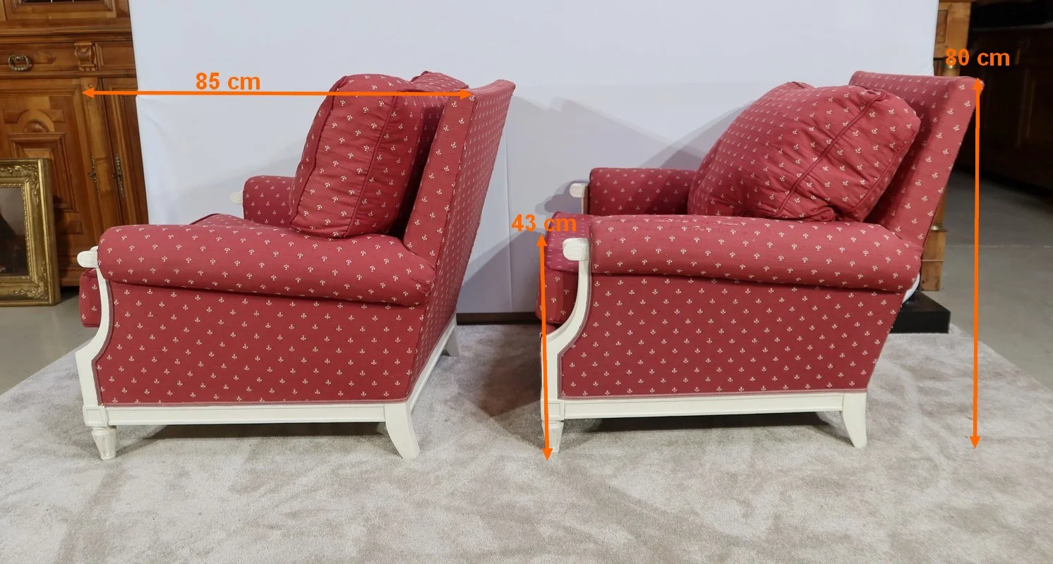 PAAR STOELEN IN LOUIS XVI-STIJL