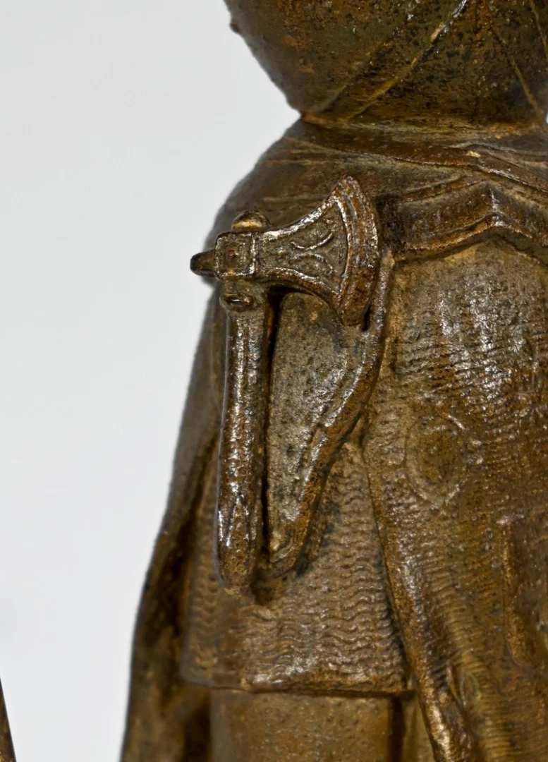 STATUETTE VON JEANNE D'Arc signiert A. FOULON