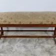 Longue Banquette en Noyer massif, style Louis XVI – 1900