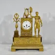 Horloge en Bronze Doré – Début XIXe