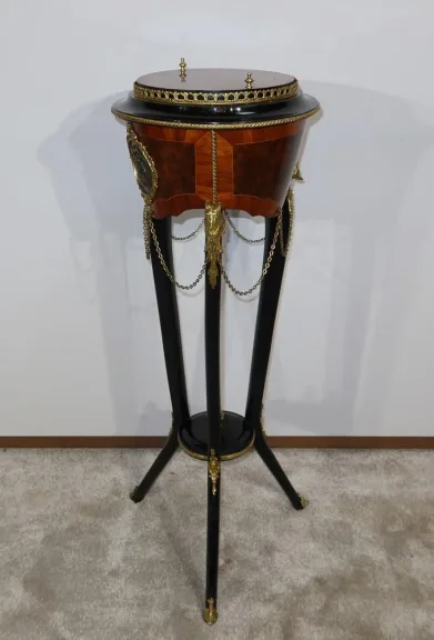 Athénienne en bois précieux, époque Napoléon III – Milieu XIXe