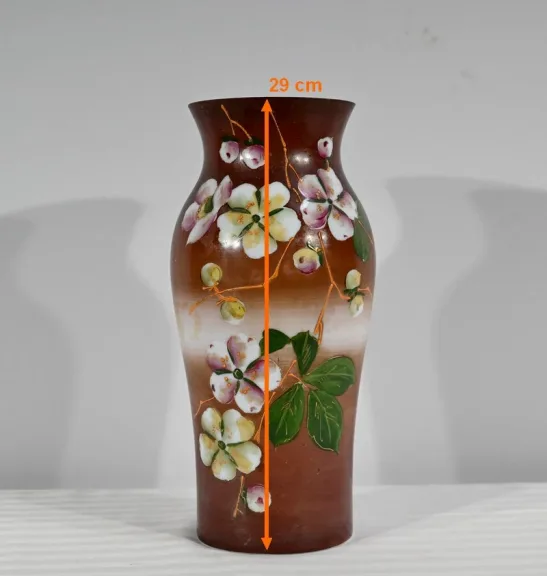 Vase en Porcelaine Fine, Art Nouveau – 1900