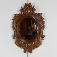 Miroir en Chêne massif, style Rocaille - Début XXe