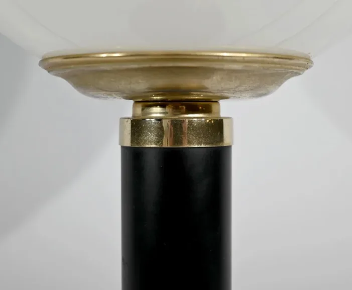Lampe de Bureau en Métal et Laiton - 1950