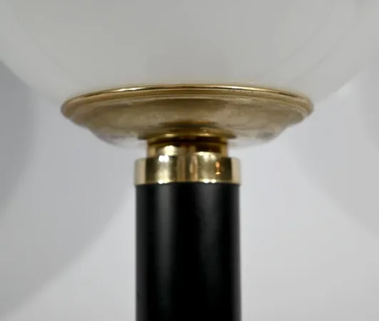 Lampe de Bureau en Métal et Laiton - 1950