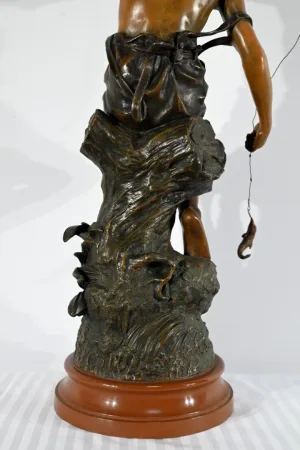 SPELTER SCULPTURE signed S. KINDSBURGER