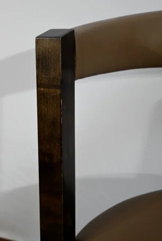 Ensemble Bureau et Fauteuil en Sycomore, Attribué à Hugues Chevalier – 1980