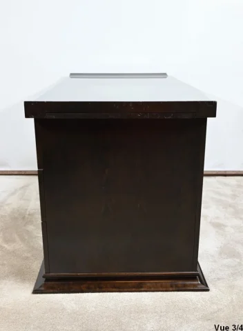 Ensemble Bureau et Fauteuil en Sycomore, Attribué à Hugues Chevalier – 1980