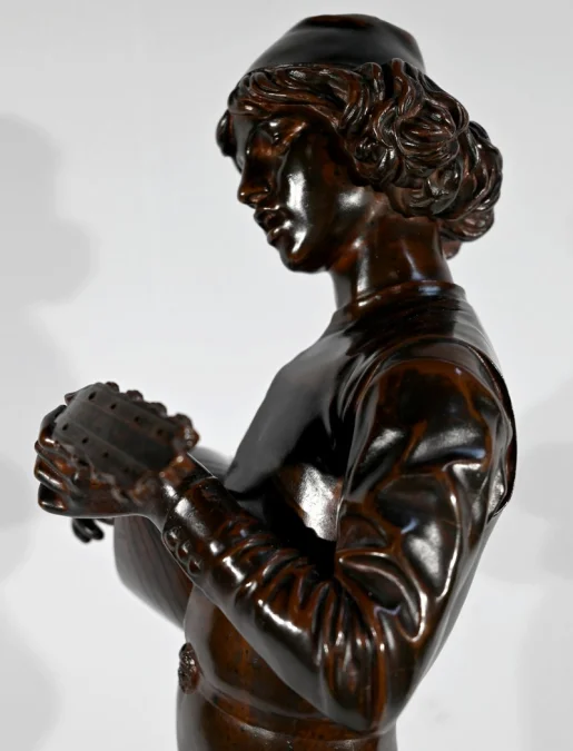 BRONZESTATUETTE signiert P. DUBOIS