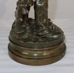 Bronze « Le Moissonneur » signé E. Constant Favre – Début XXe