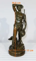 Bronze « Le Moissonneur » signé E. Constant Favre – Début XXe