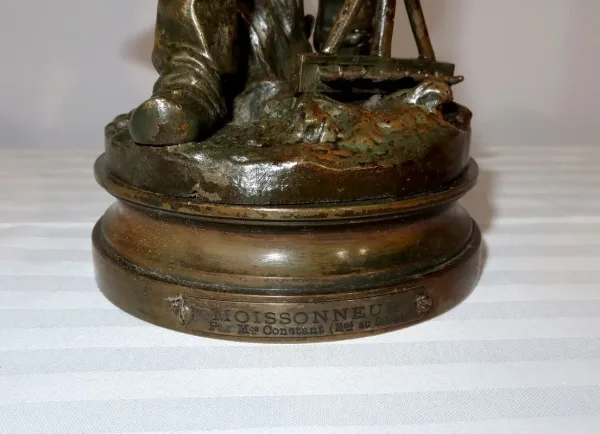 BRONZESTATUETTE signiert E. CONSTANT FAVRE