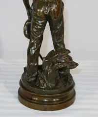 Bronze « Le Moissonneur » signé E. Constant Favre – Début XXe
