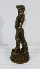 Bronze « Le Moissonneur » signé E. Constant Favre – Début XXe