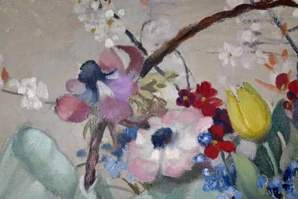 Huile sur Toile, signée A.Lagrange – XXe