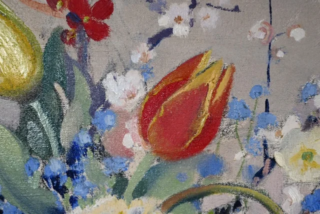 OIL ON CANVAS signed A. LAGRANGE