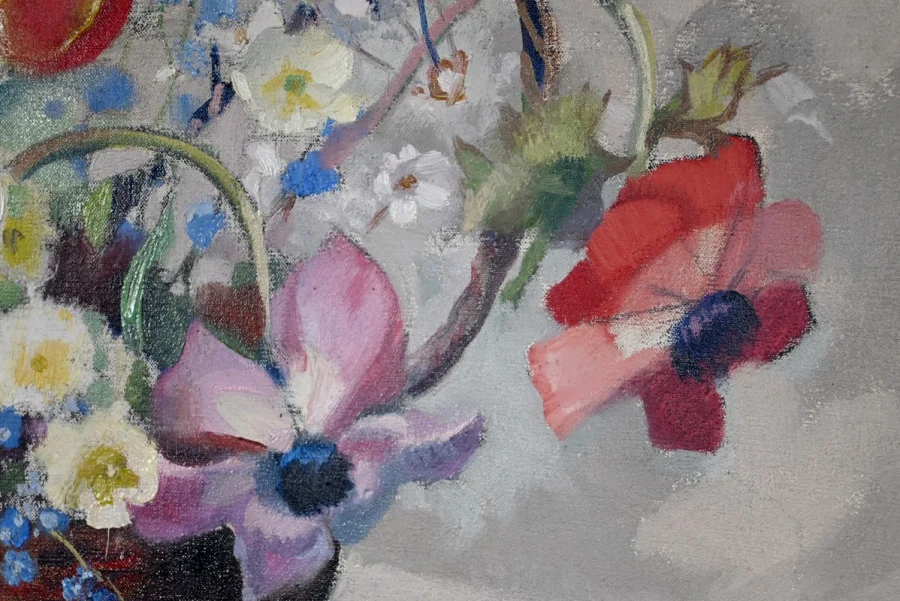 Öl auf Leinwand, signiert A. LAGRANGE