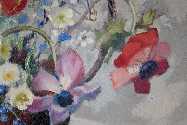 OIL ON CANVAS signed A. LAGRANGE