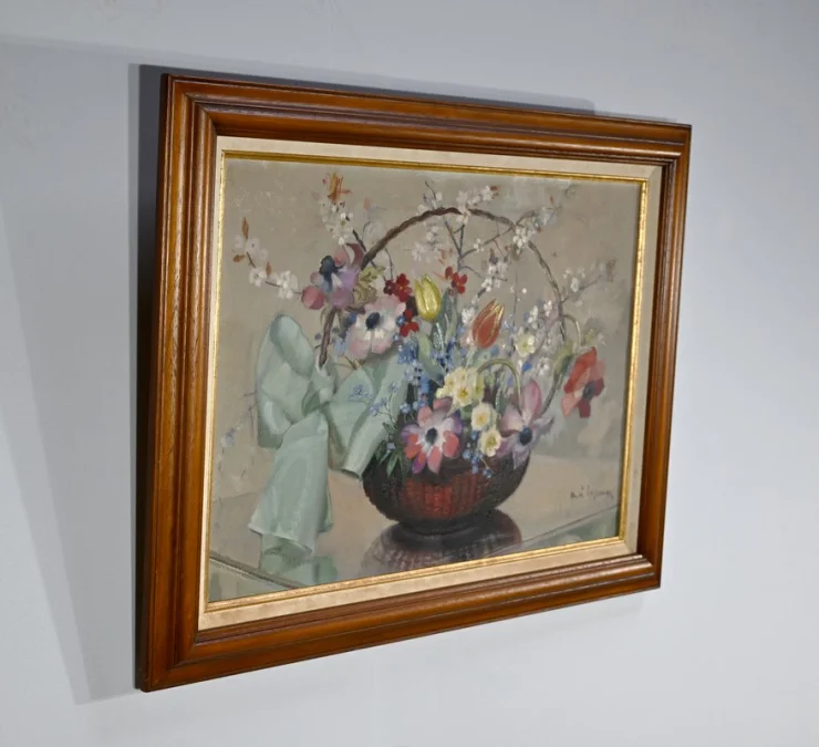 Öl auf Leinwand, signiert A. LAGRANGE
