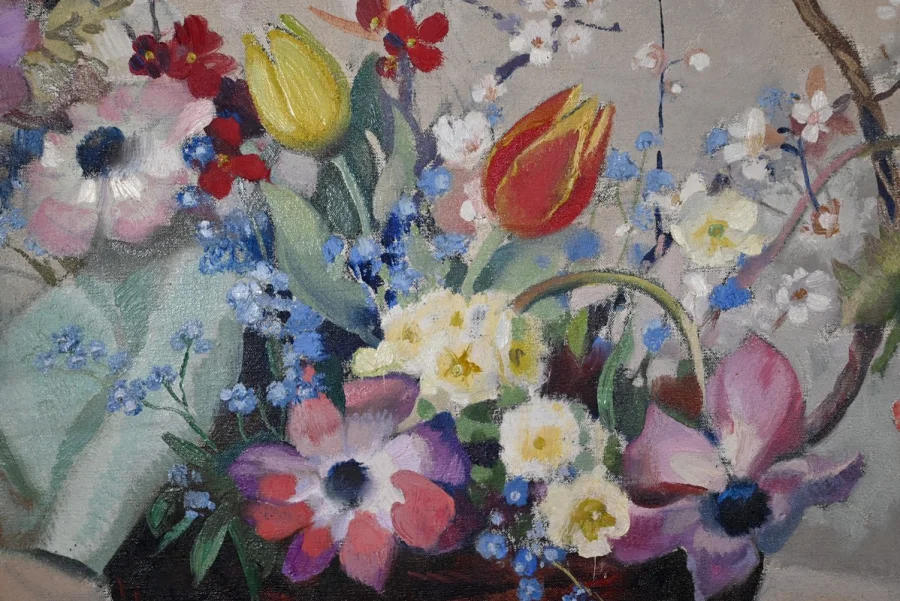 Öl auf Leinwand, signiert A. LAGRANGE
