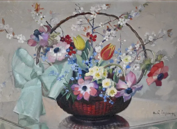 Huile sur Toile, signée A.Lagrange – XXe