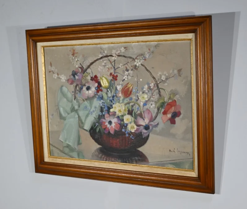 Öl auf Leinwand, signiert A. LAGRANGE