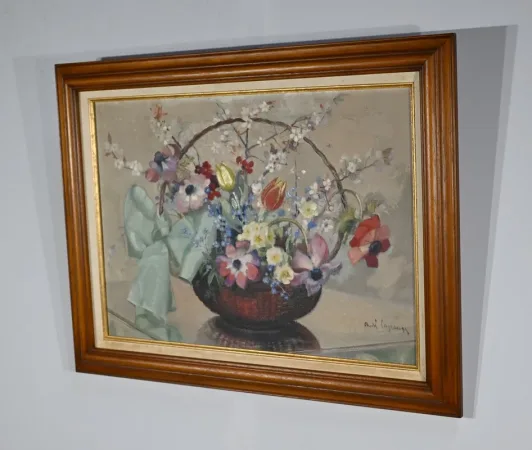 Huile sur Toile, signée A.Lagrange – XXe