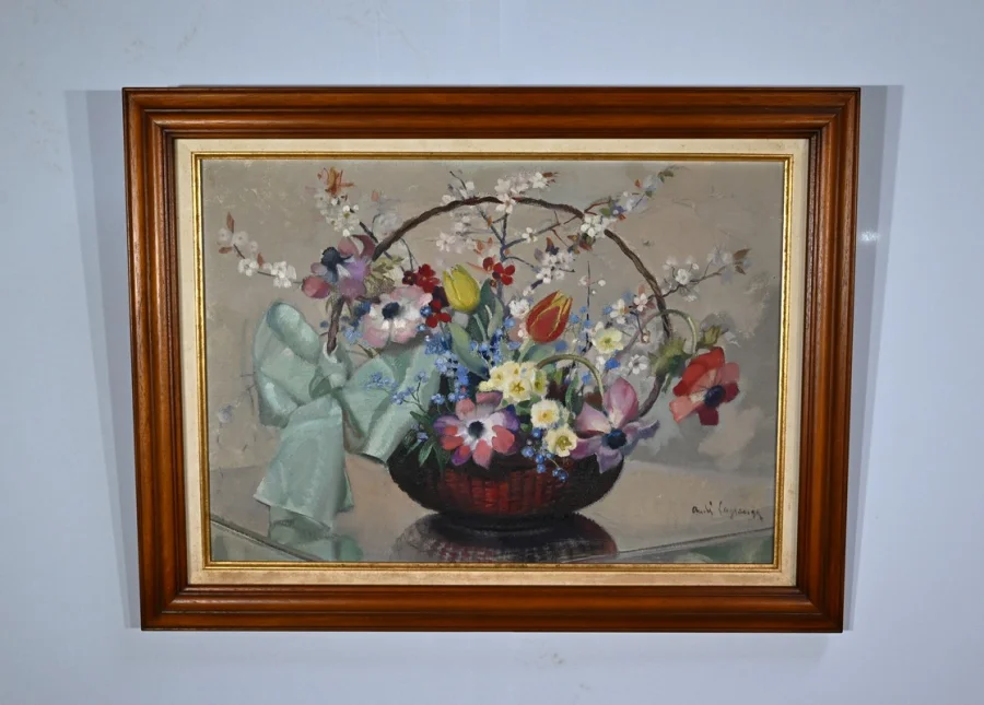Öl auf Leinwand, signiert A. LAGRANGE