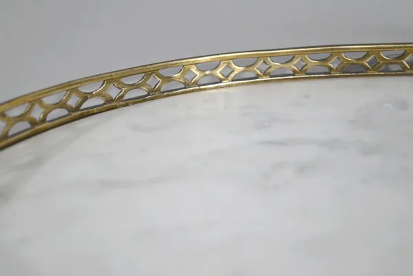 Table chiffonnière Tambour en Acajou, époque Louis XVI – 2ème partie du XVIIIe