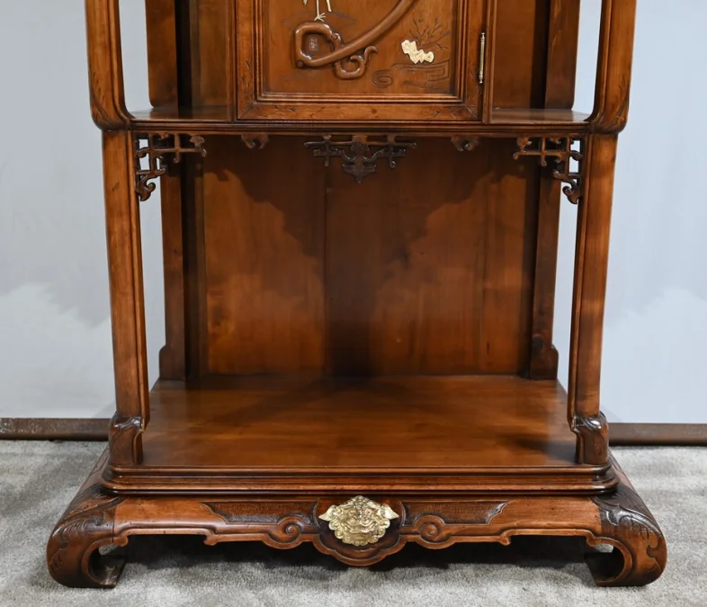Petit Cabinet Asiatique, attribué à Viardot – 2ème partie du XIXe