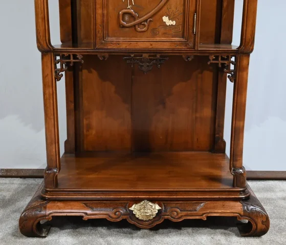 Petit Cabinet Asiatique, attribué à Viardot – 2ème partie du XIXe