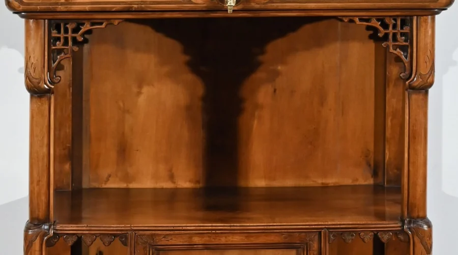 Petit Cabinet Asiatique, attribué à Viardot – 2ème partie du XIXe