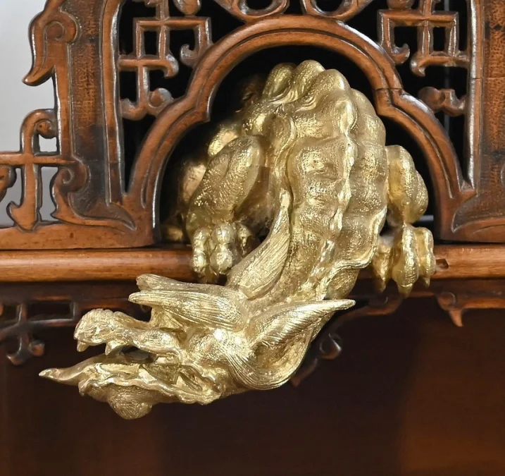 Petit Cabinet Asiatique, attribué à Viardot – 2ème partie du XIXe