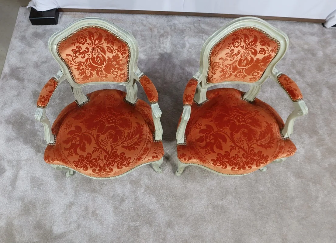 PAAR SESSEL IM LOUIS-XV-STIL