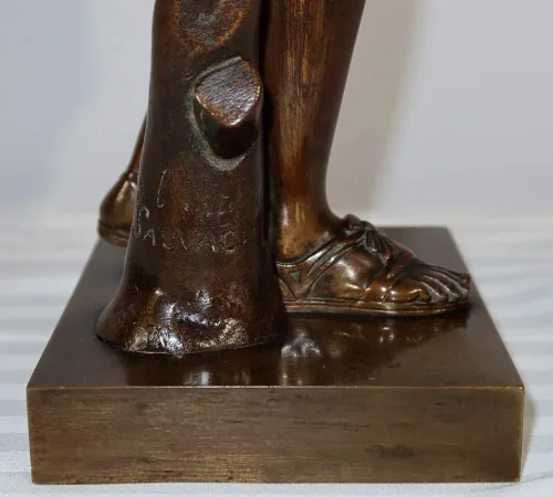 BRONZE  signed  SAUVAGE