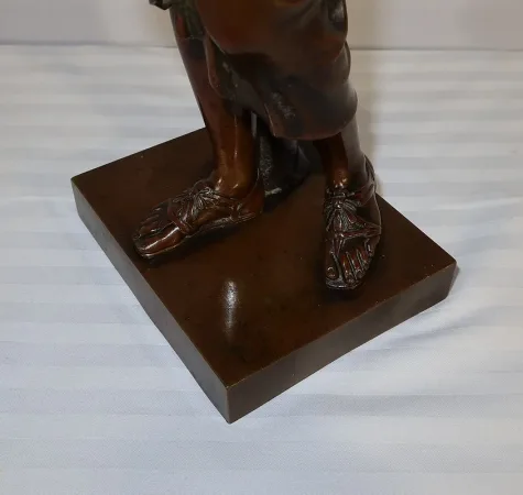 BRONZE  signed  SAUVAGE